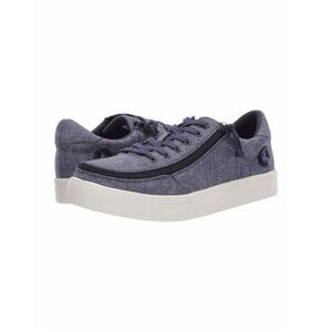 BILLY FOOTWEAR Women’s Classic Lace Low Zip Around Sneakers Blue Size 9